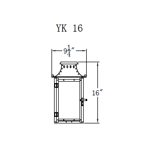 Electric Gas Light - Yorktown 16 - YK16E _ 2