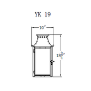 Electric Gas Light - Yorktown 19 - YK19E _ 2