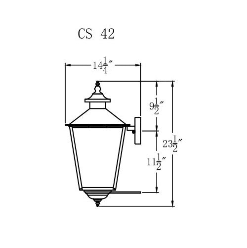 Gas Light - Conception Street 42 - CS42G-LP _ 2