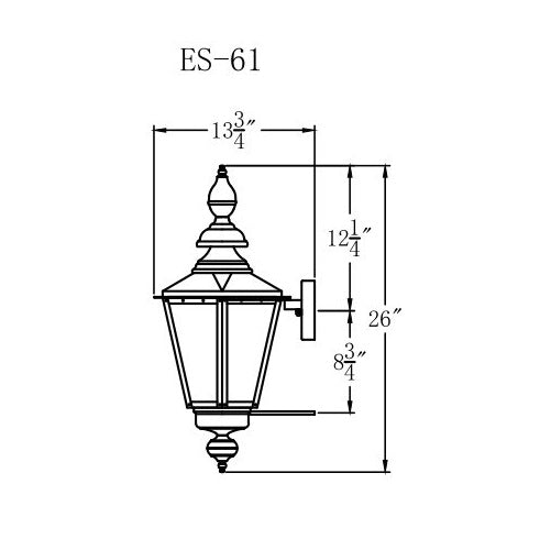 Electric Gas Light - Eslava Street 61 - ES61E _ 3