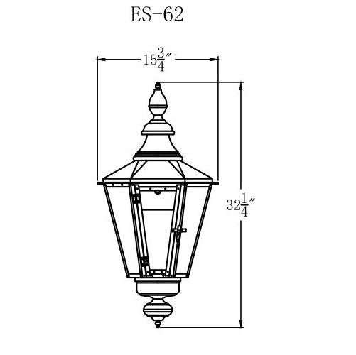 Electric Gas Light - Eslava Street 62 - ES62E _ 2