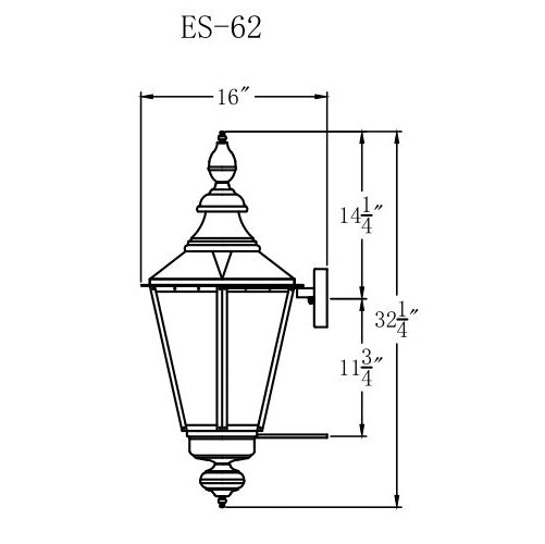 Electric Gas Light - Eslava Street 62 - ES62E _ 3