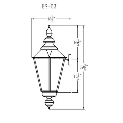 Gas Light - Eslava Street 63 - ES63G _ 3