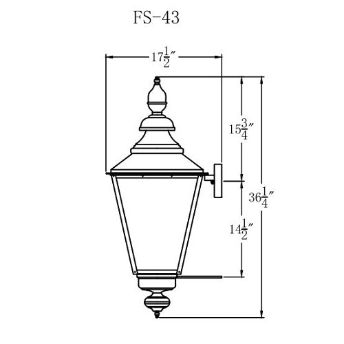 Electric Gas Light - Franklin Street 43 - FS43E _ 3