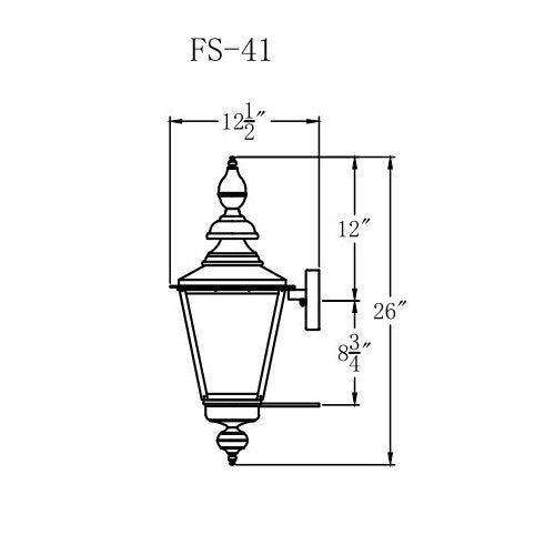 Electric Gas Light - Franklin Street 41 - FS41E _ 3