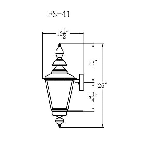 Gas Light - Franklin Street 41 - FS41G _ 3