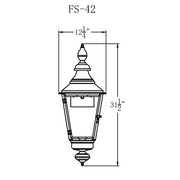 Gas Light - Franklin Street 42 - FS42G-LP _ 2