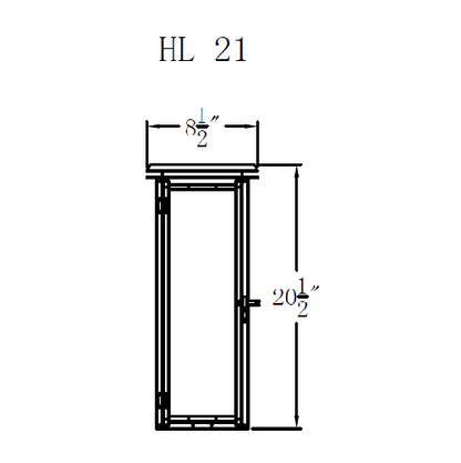 Gas Light - Hyland 21 - HL21G _ 2