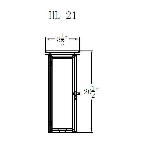 Gas Light - Hyland 21 - HL21G _ 2