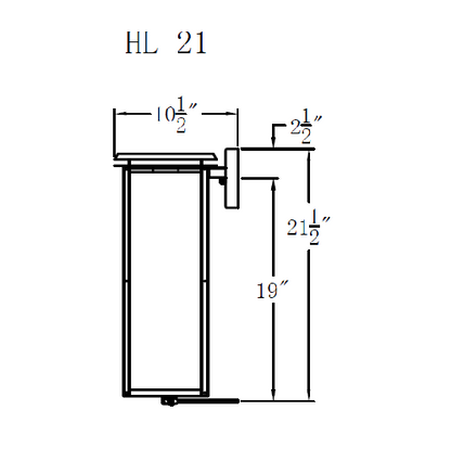 Gas Light - Hyland 21 - HL21G _ 3
