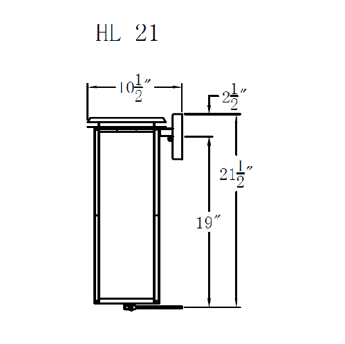 Gas Light - Hyland 21 - HL21G _ 3